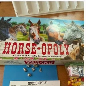 HORSE Monopoly Style Family Board Game